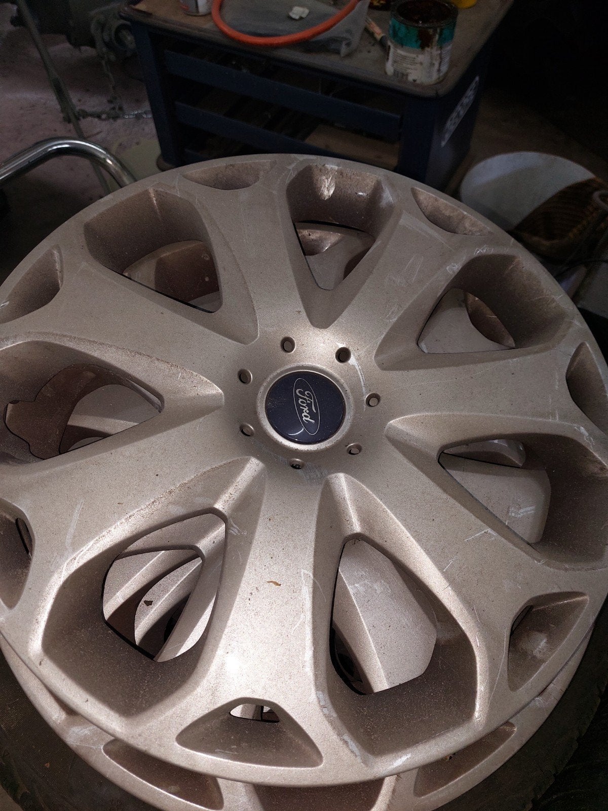 Ford velgen met wieldoppen, Auto diversen, Ophalen