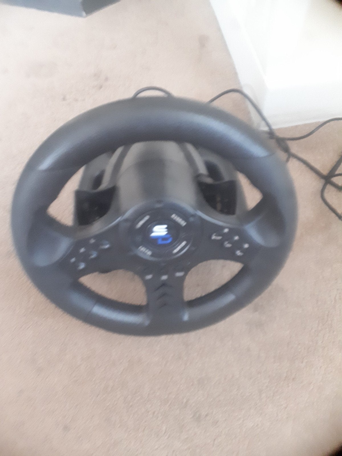Reding Wheel AF 450 racestuur met pedalen voor PS4, Spelcomputers en Games, Ophalen