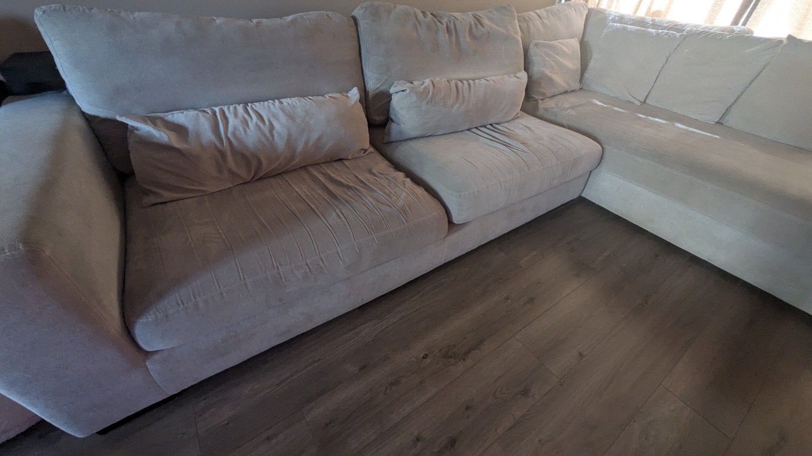 lounge bank, Ophalen, Gebruikt, Stof