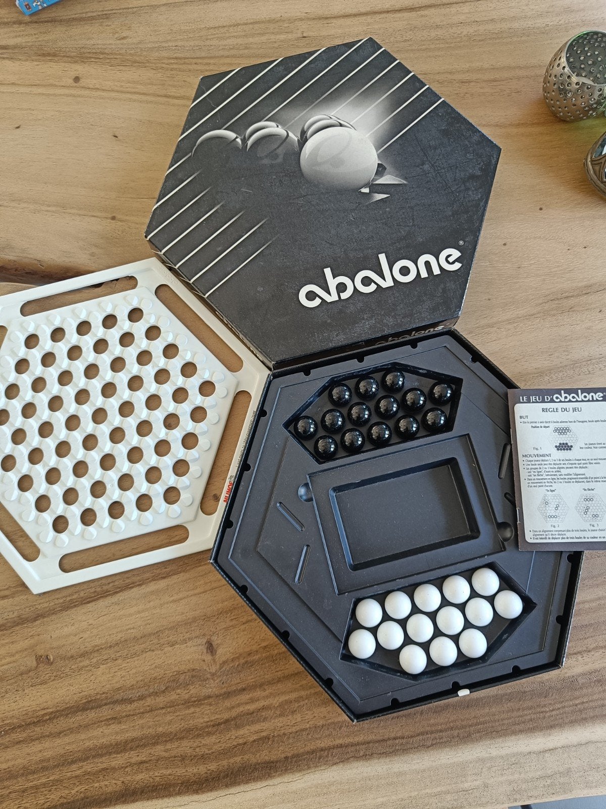 Abalone bordspel - Strategisch spel voor 2 spelers, Hobby en Vrije tijd, Een of twee spelers, Ophalen of Verzenden, Zo goed als nieuw