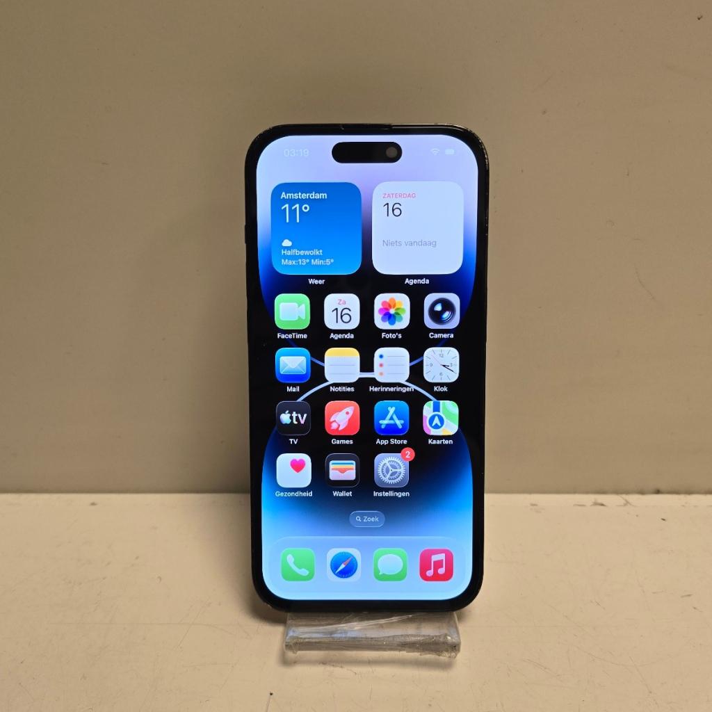 Apple iPhone 14 Pro | 128GB | Zwart | B-Grade (838585), Telecommunicatie, Mobiele telefoons | Apple iPhone
