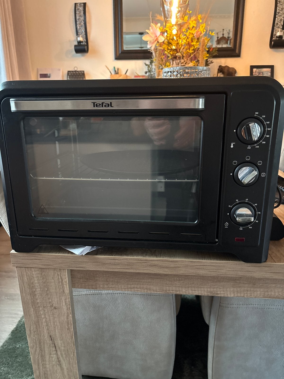Tefal Mini-oven nagenoeg nieuw type OF484811, Witgoed en Apparatuur, Ophalen, Minder dan 45 cm, Tefal, Zo goed als nieuw