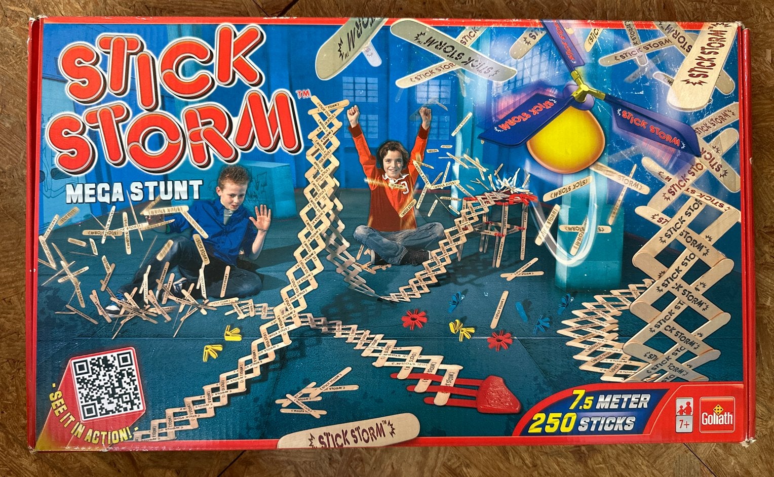 Stick Storm Mega Stunt - Bouw je eigen dominobaan!, Ophalen, Zo goed als nieuw, Overige merken