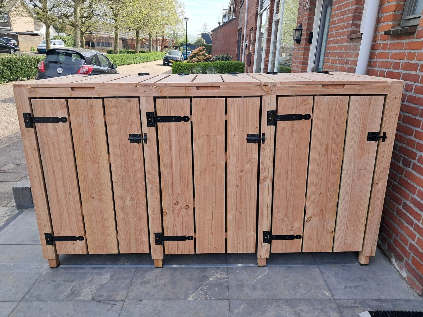 kliko ombouw container ombouw douglas hout *GRATIS MONTAGE*, Tuin en Terras, Tuinmeubel-accessoires, Ophalen of Verzenden, Nieuw