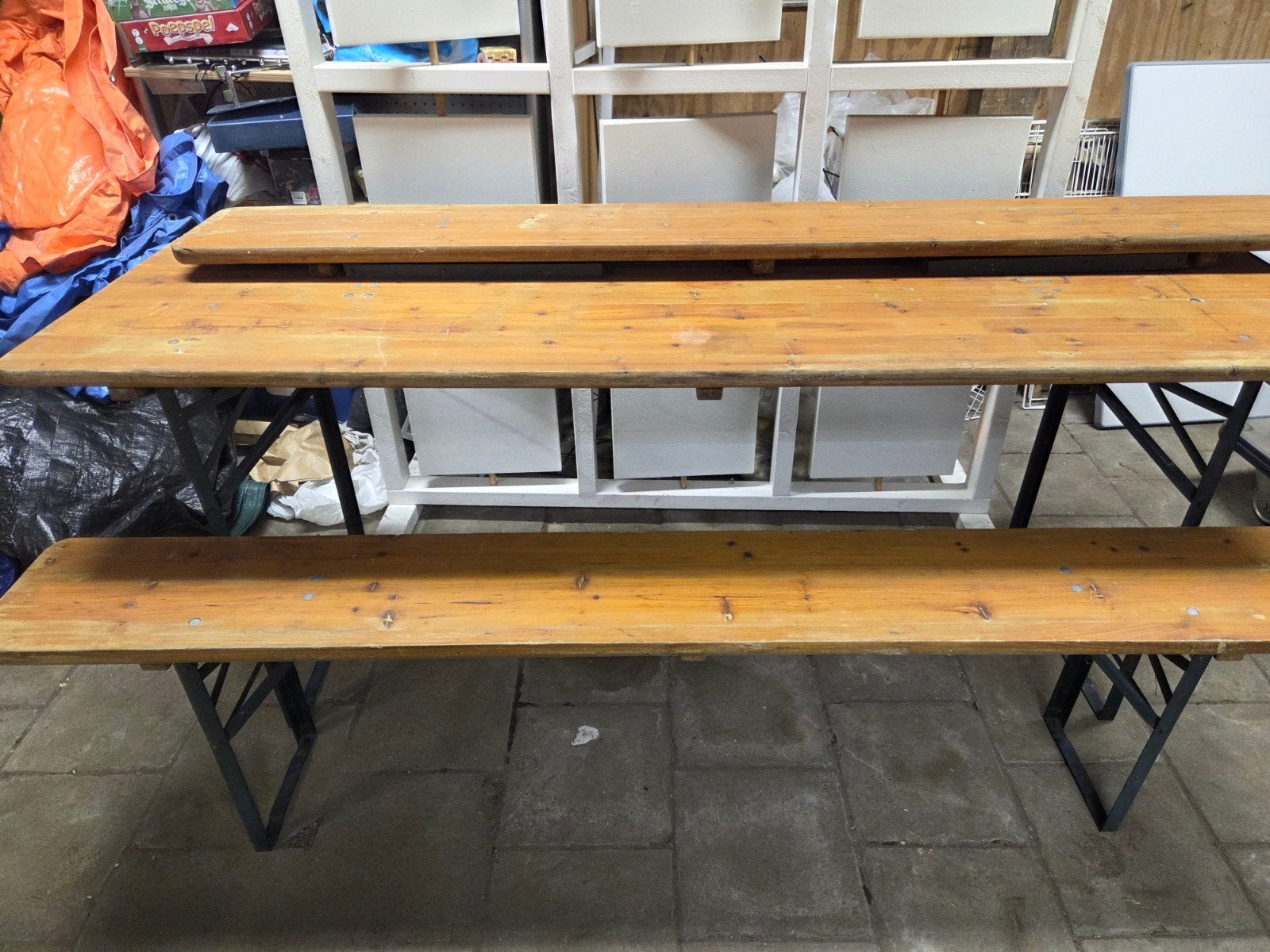 Zware kwaliteit buffettafel/picknicktafel, Ophalen of Verzenden