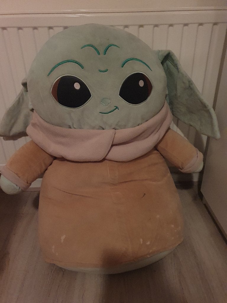 Baby joda knuffel star warss, Gebruikt, Overige merken, Overige karakters, Overige typen