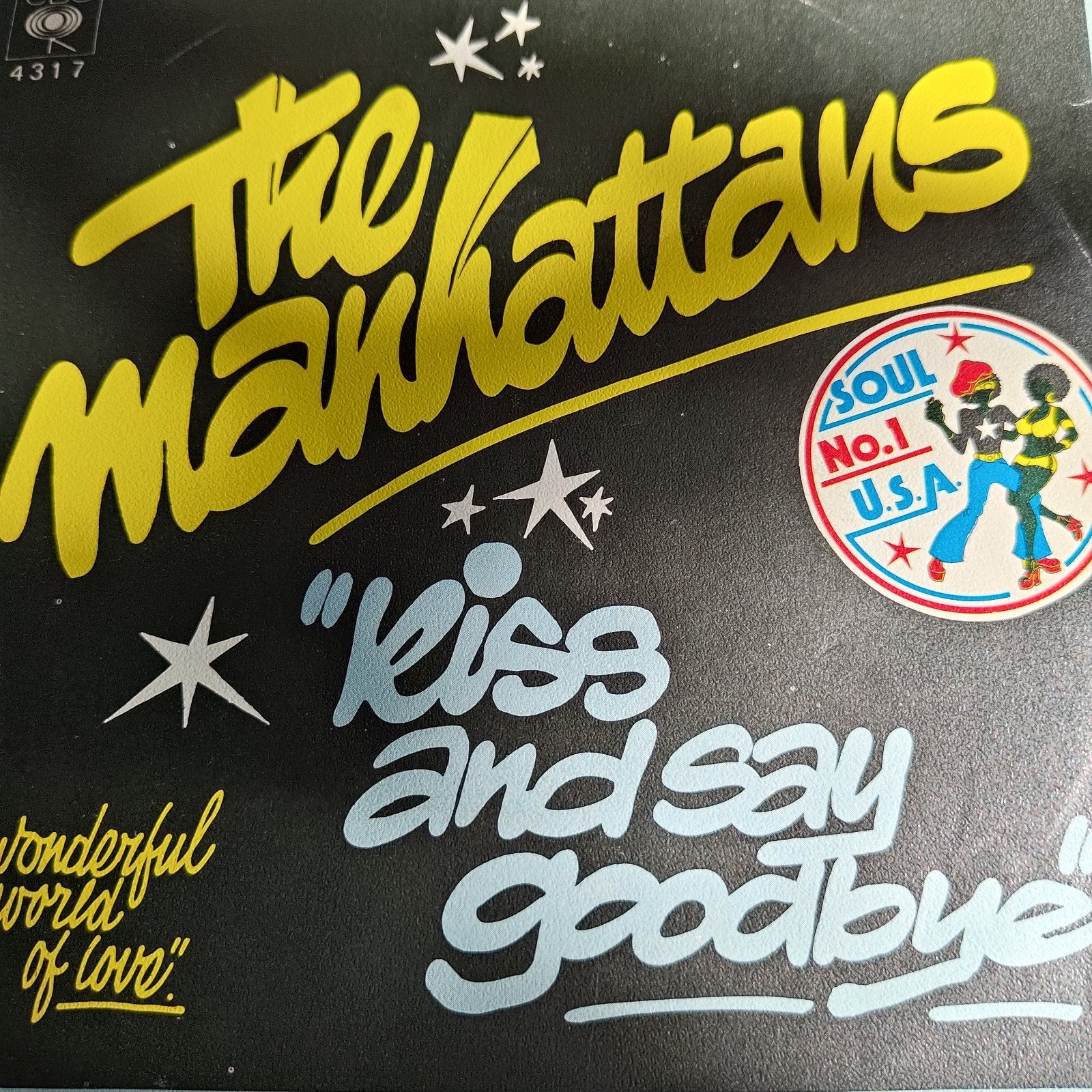 The Manhattans - Kiss and Say Goodbye (Single), Ophalen of Verzenden, Gebruikt, 7 inch