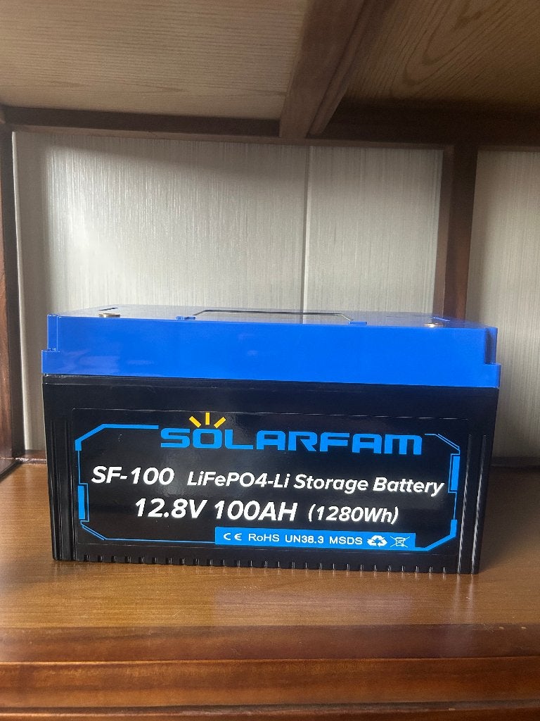 Nieuwe 12.8V 100Ah LiFePO4 Accu met Bluetooth & Verwarming, Defensiedok 18, 3433 KL Nieuwegein, Nederland., Nieuw, Ophalen of Verzenden