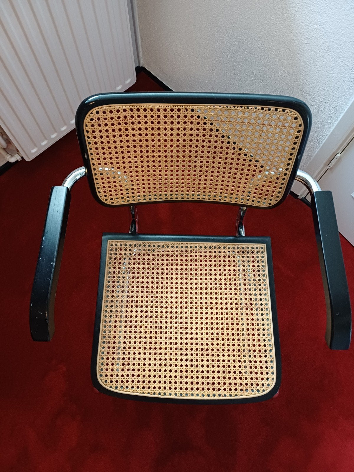 Webbing sledestoel, Ophalen, Gebruikt, Zwart, Eén