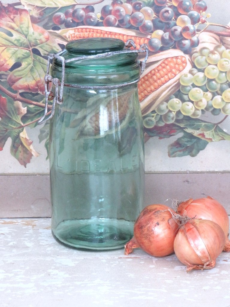 Oude Franse weckfles L’Ideale ( 1 Ltr), Ophalen of Verzenden