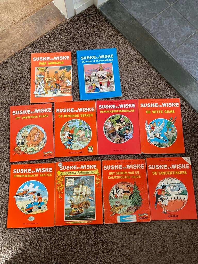 10 Suske en Wiske speciale uitgaven - Diverse titels, Boeken, Stripboeken, Meerdere stripboeken, Ophalen of Verzenden, Gelezen