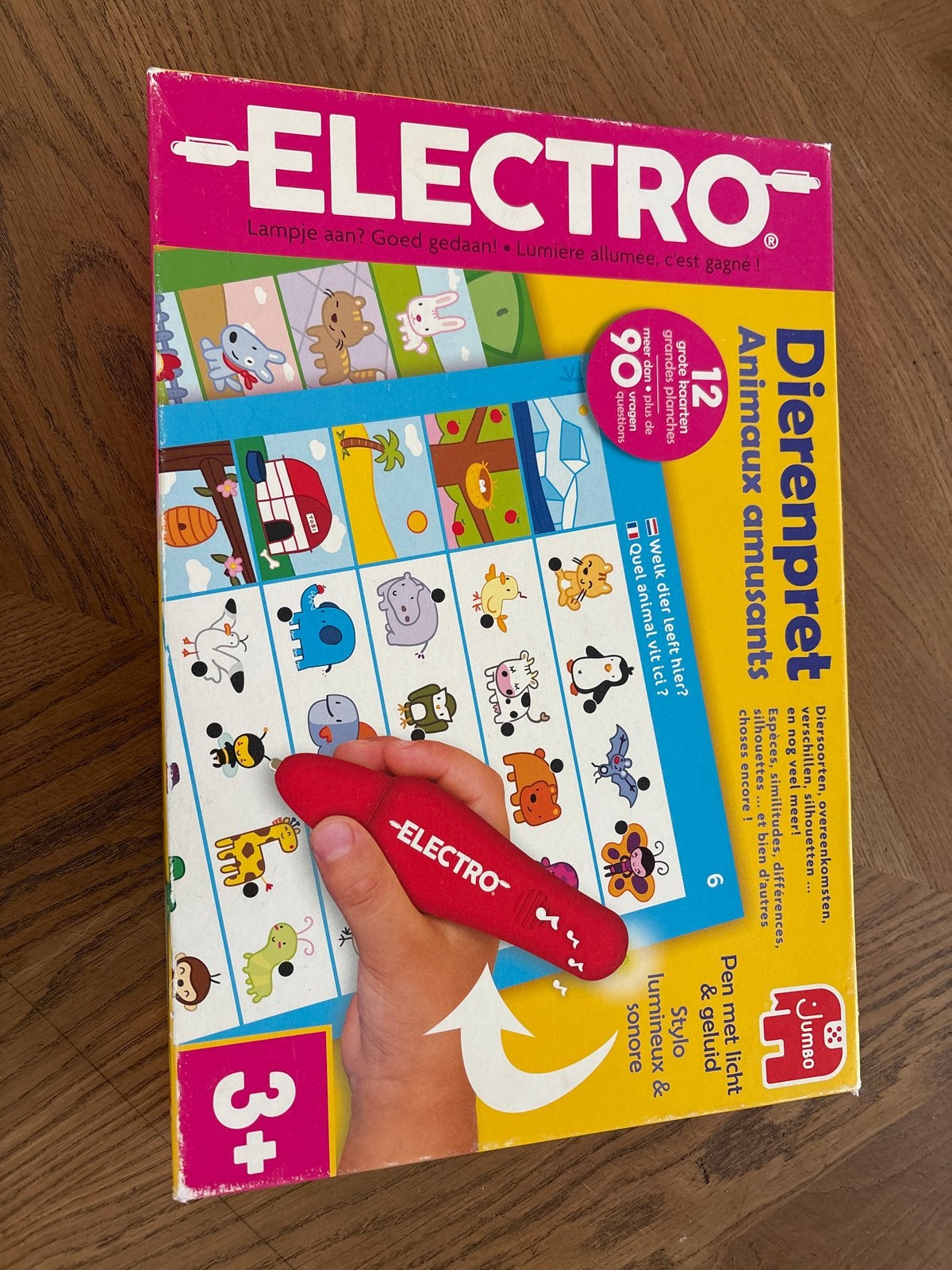 Jumbo Electro Dierenpret Educatief Spel met Licht & Geluid, Ophalen, Gebruikt, Ontdekken, Met licht