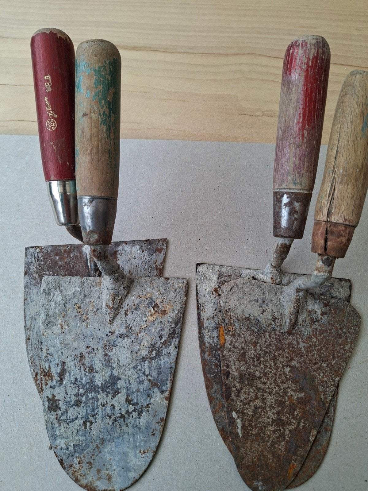 Metsel troffels, Ophalen, Rvs of Chroom