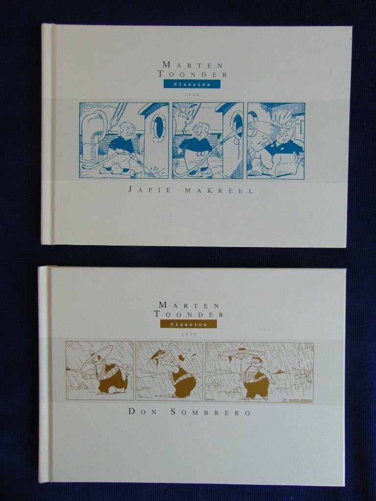 2x Marten Toonder classics, Japie Makreel en Don Sombrero, Marten Toonder, Ophalen of Verzenden, Zo goed als nieuw, Meerdere stripboeken