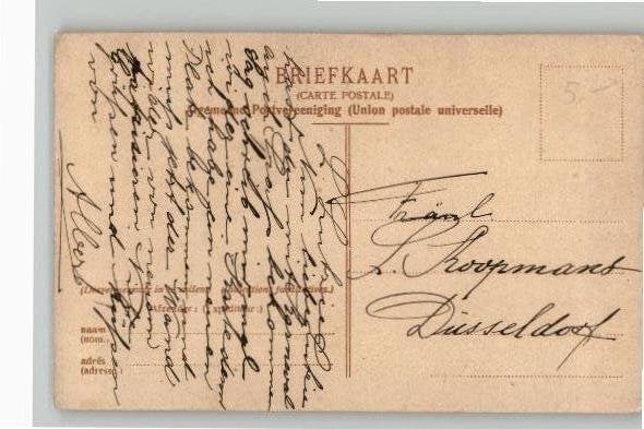 Amsterdam Burgerweeshuis  2 mooie ex. met weeskinderen 1910, Verzamelen, Ophalen of Verzenden, Voor 1920, Gelopen, Noord-Holland
