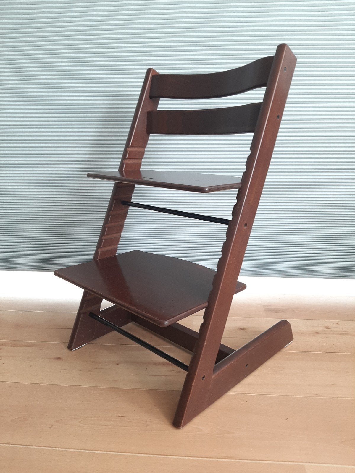 Stokke Tripp Trapp meegroeistoel - Donkerbruin, Ophalen, Gebruikt, Meegroeistoel