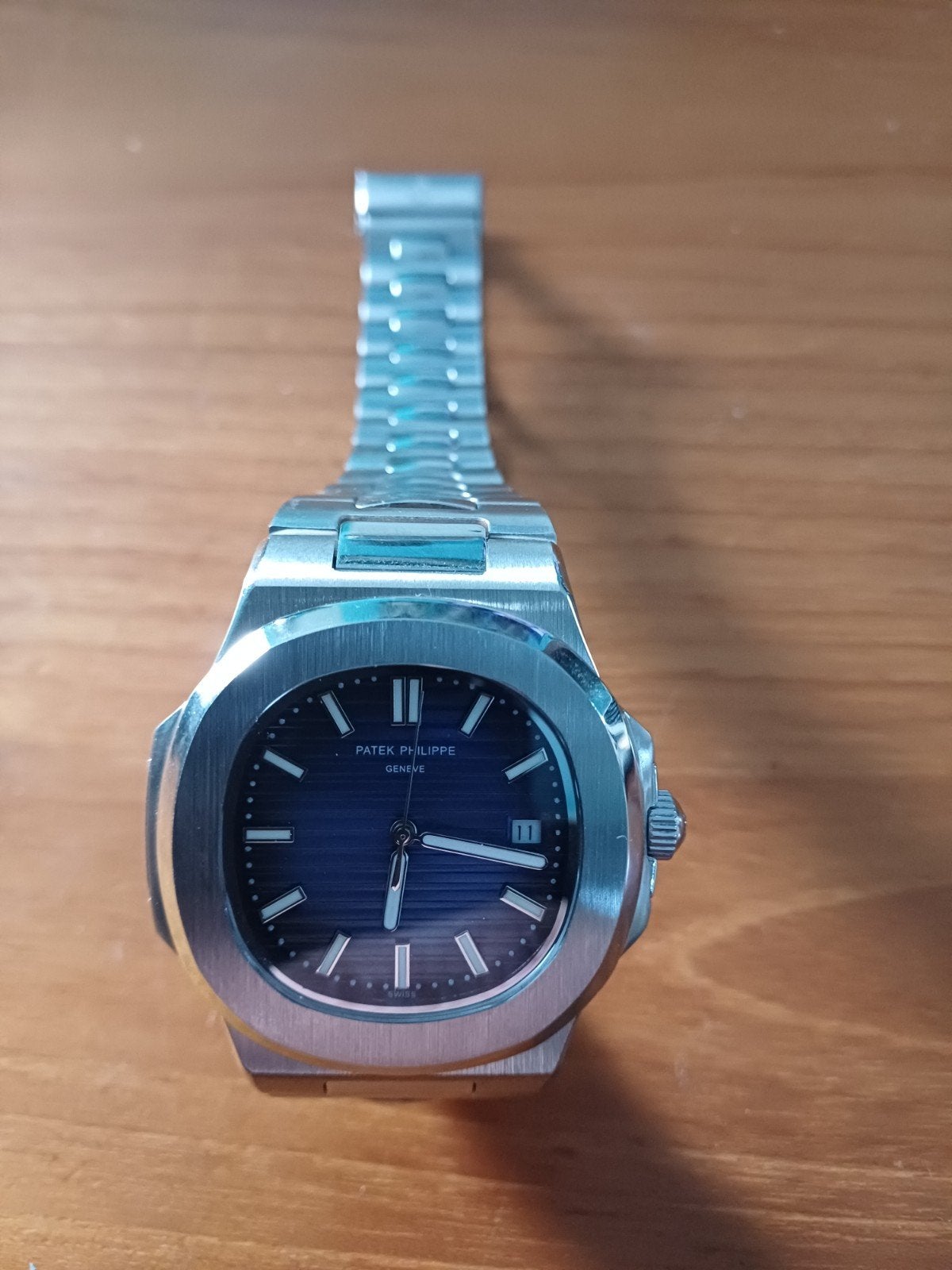 Patek Philippe Nautilus Horloge - Zo goed als nieuw, Sieraden, Tassen en Uiterlijk, Horloges | Heren, Ophalen of Verzenden