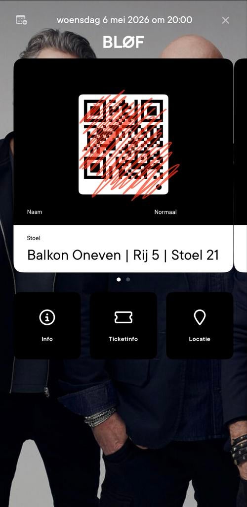 2 Kaarten BLOF ik Carre!!!, Tickets en Kaartjes, Twee personen