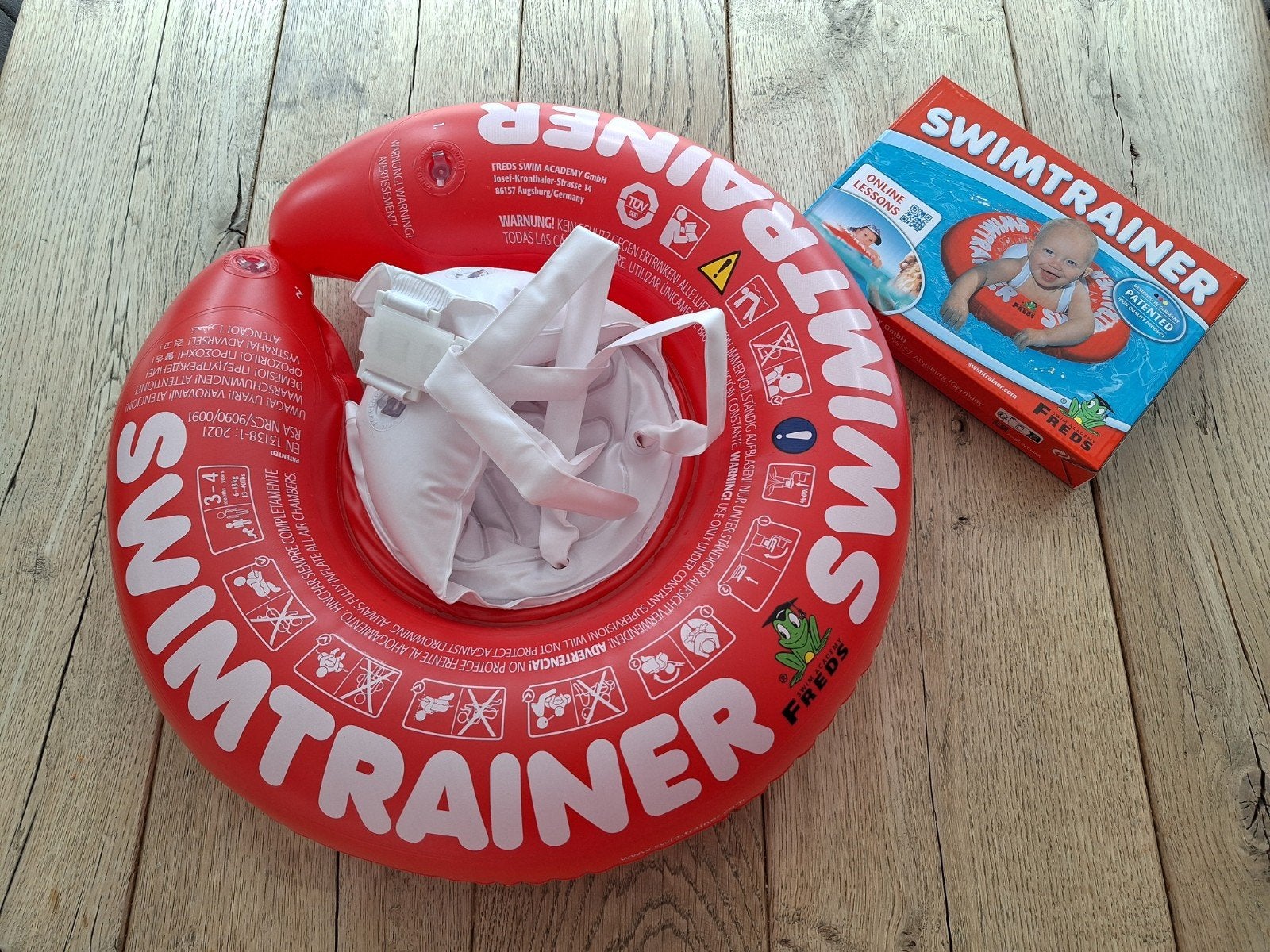 FREDS SWIMTRAINER zwemband rood baby kind tot 4 jaar, Kinderen en Baby's, Babykleding | Baby-zwemkleding, Jongetje of Meisje, One size