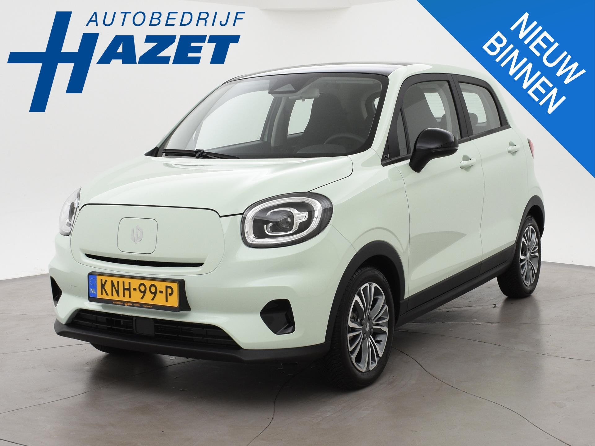 Leapmotor T03 DESIGN 37.3 kWh *822 KM* + PANORAMA | CAMERA |, Auto's, Leapmotor, Stof, 4 stoelen, Origineel Nederlands, 1150 kg
