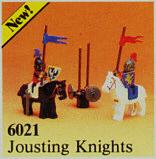 Lego Castle Lion Knights 6021 Jousting Knights, Lego, Ophalen of Verzenden, Castle, Complete set
