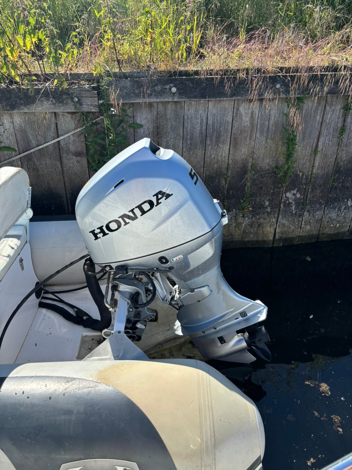 Honda 50 pk, Ophalen, Viertaktmotor, Zo goed als nieuw, 30 pk of meer
