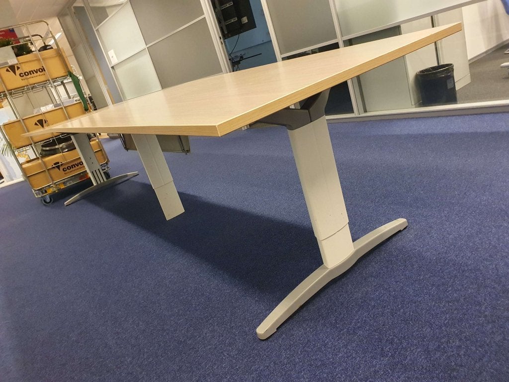Mibra Worxx vergadertafel / bureautafel / workbench 360x90, Postbus, In hoogte verstelbaar, Ophalen of Verzenden, Mibra