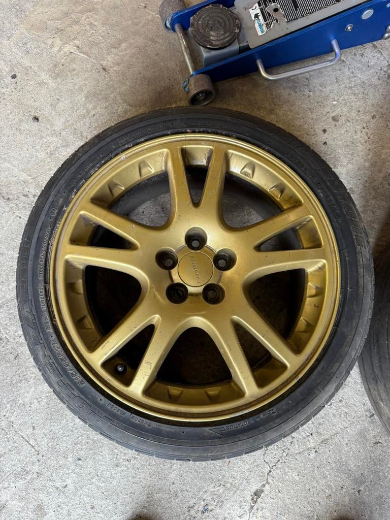 Subaru wrx sti velgen 5x100, Ophalen of Verzenden