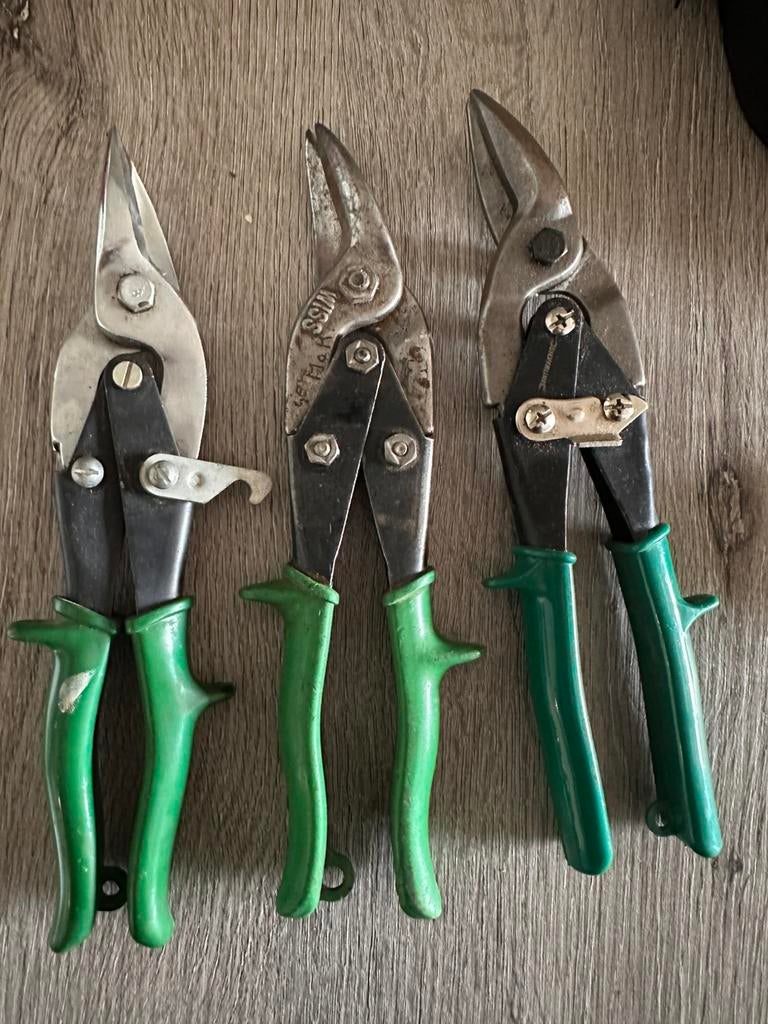 Blik schaar 3 stuks, Ophalen of Verzenden, Zo goed als nieuw