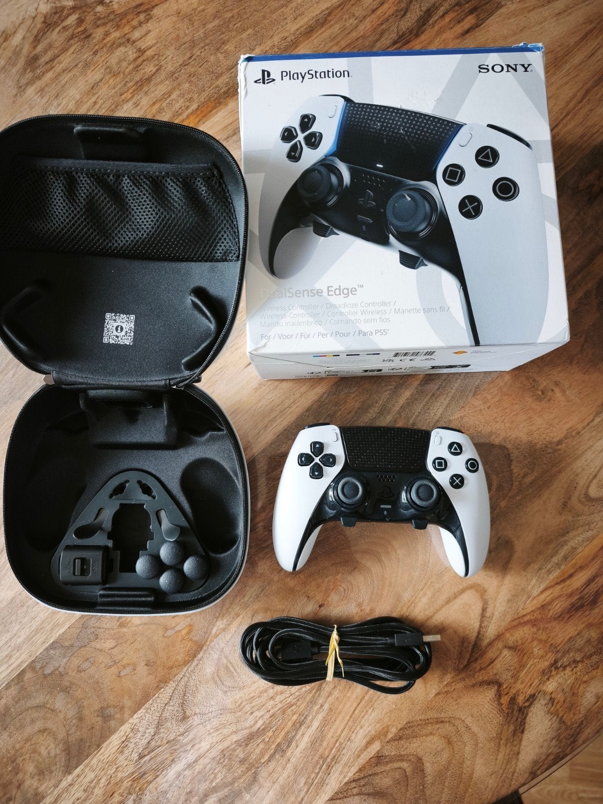Sony DualSense Edge Controller voor PS5 - Zo goed als nieuw, Spelcomputers en Games, Spelcomputers | Sony PlayStation 5, Ophalen of Verzenden
