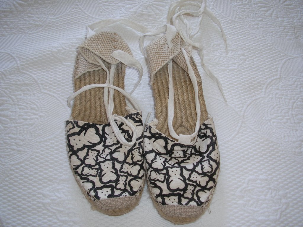 Espaadriles maat 37, Beige, Ophalen of Verzenden, Zo goed als nieuw, Espadrilles of Moccasins