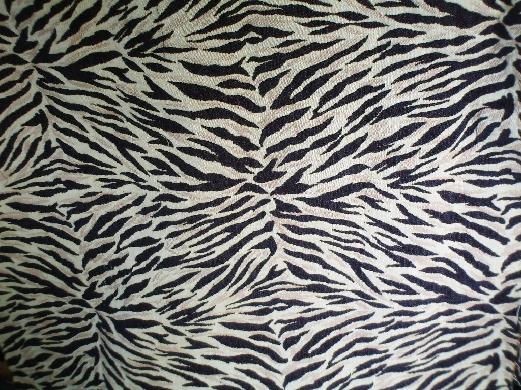 ZEBRA weefstof - Iosis - Parijs. En meer keuze !!, Huis en Inrichting, Banken | Voetenbanken en Poefen, Minder dan 50 cm, Nieuw