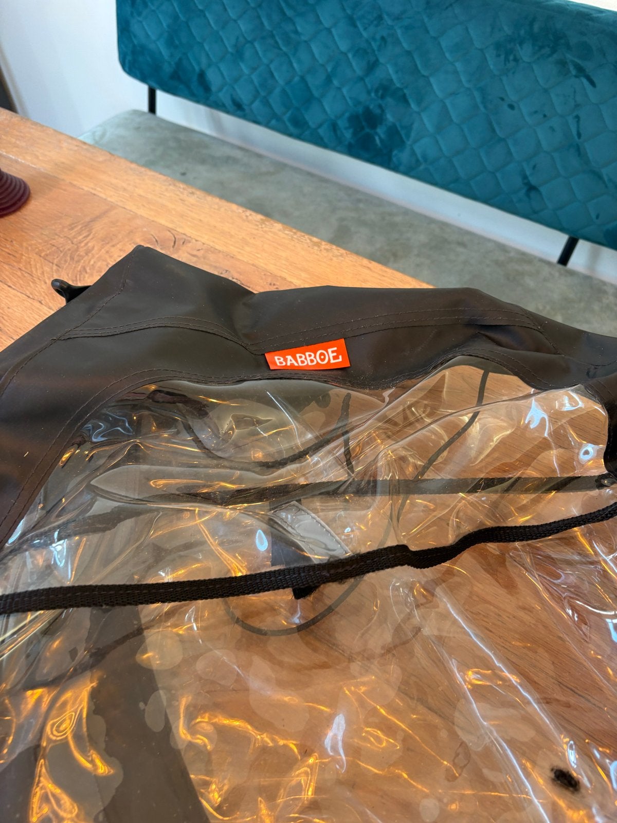 Babboe regenhuif voor bakfiets, Ophalen, Gebruikt, Overige typen