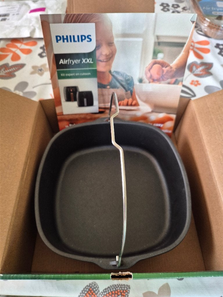 Philips Airfryer XXL bakvorm & accessoires, Ophalen of Verzenden, Gebruikt, Airfryer XXL