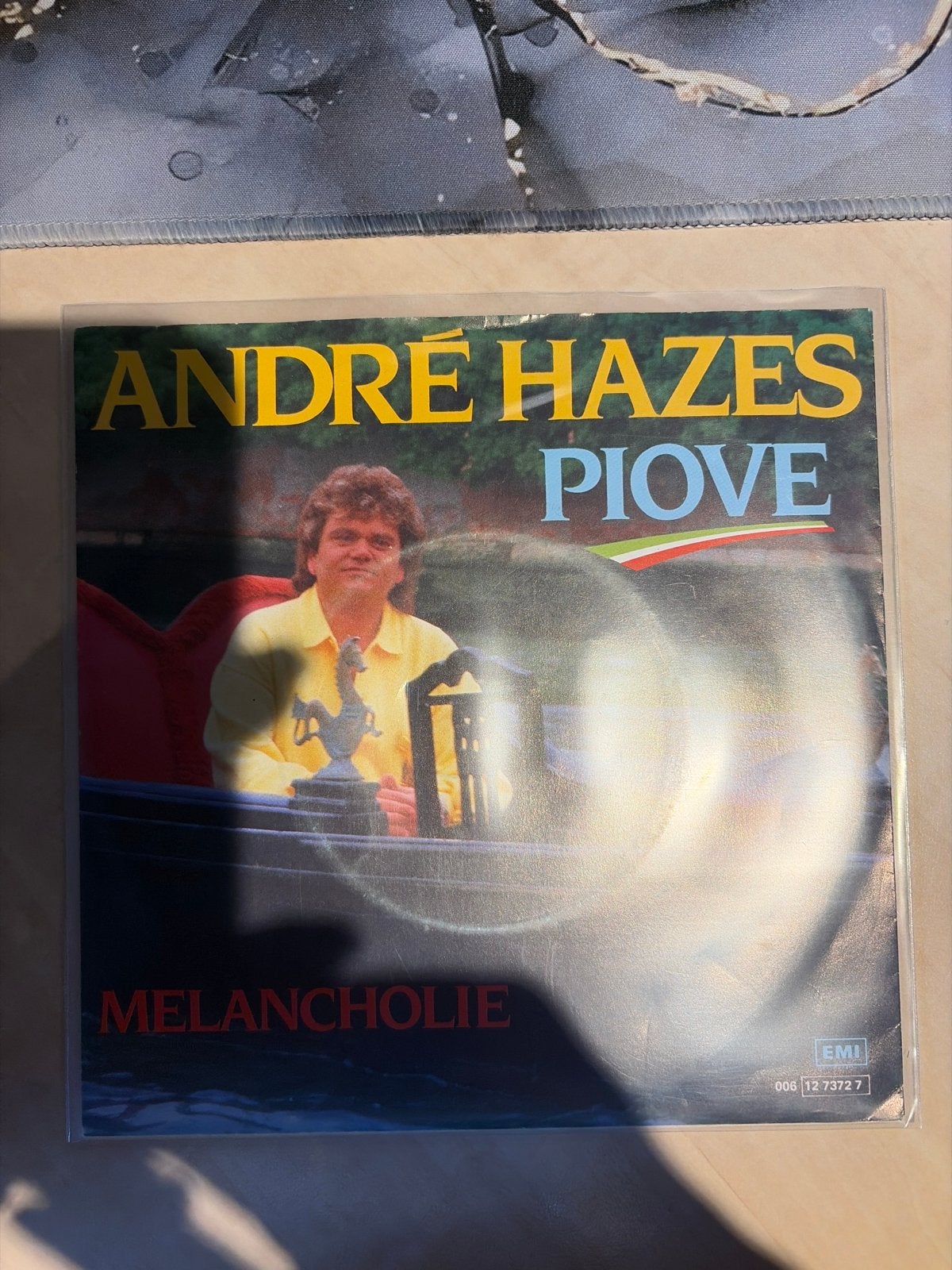 André Hazes - Piove / Melancholie (Vinyl Single), Cd's en Dvd's, Vinyl Singles, Gebruikt, Originele persing, 7 inch, Ophalen of Verzenden