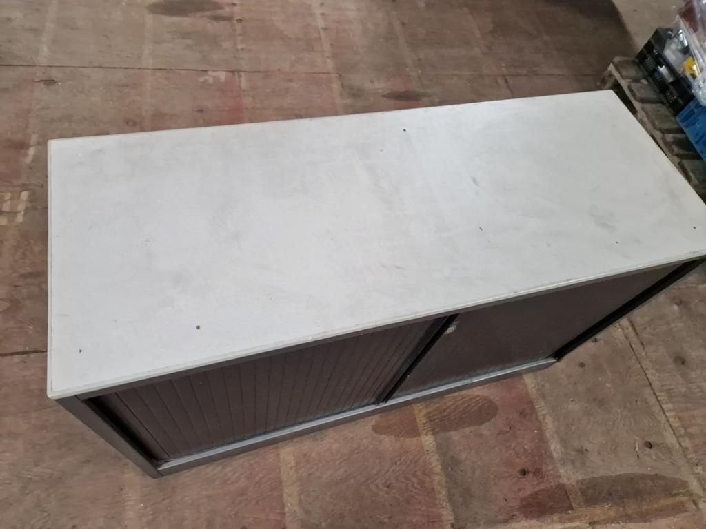 Metalen Schuifdeurkast - 120x45x75cm - Zeer Nette Staat, Ophalen, Gebruikt, Onbekend@voorbeeld.com, Onbekend