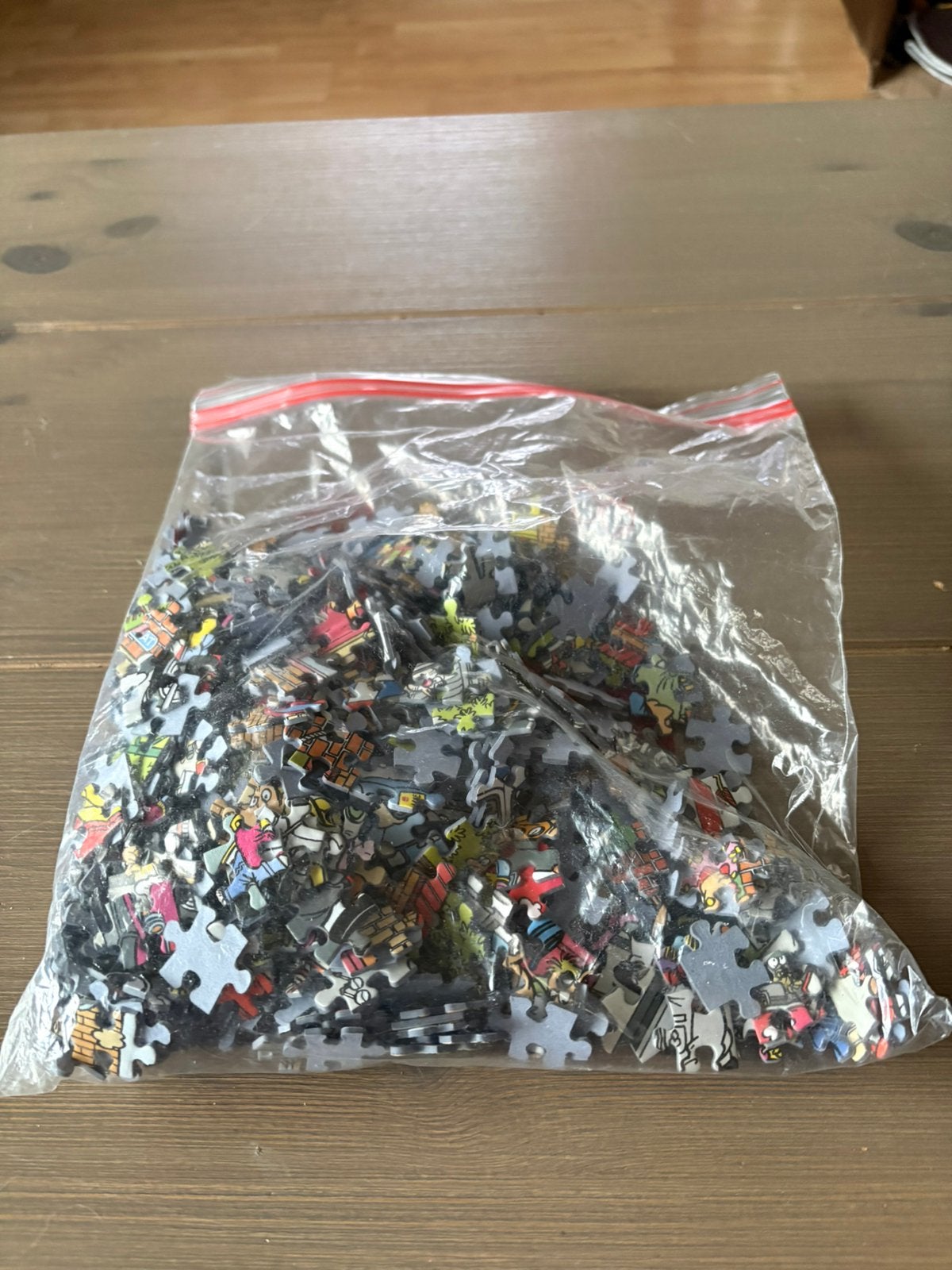 Puzzel (zonder doos/ voorbeeld), Ophalen, Gebruikt