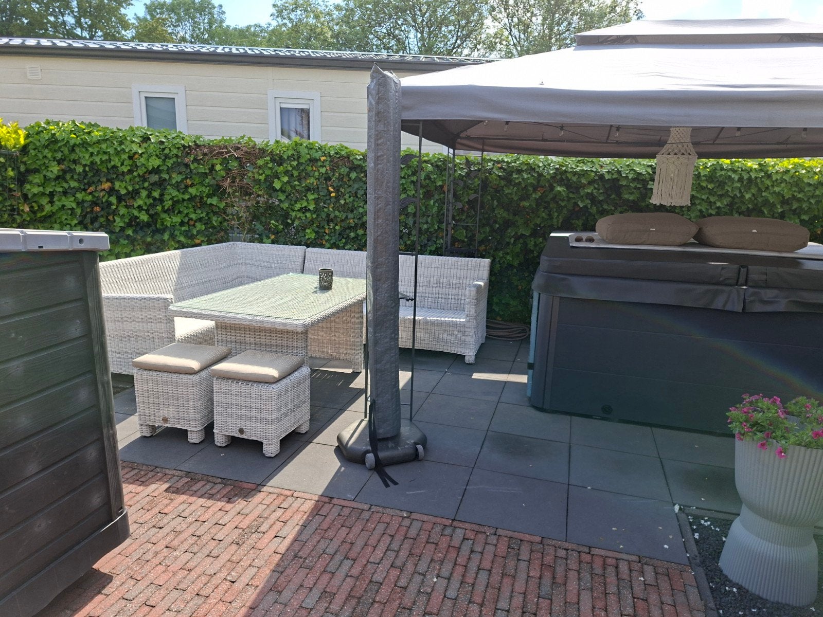 Tuin paviljoen 4 x 3, Ophalen of Verzenden, Tuinpaviljoen