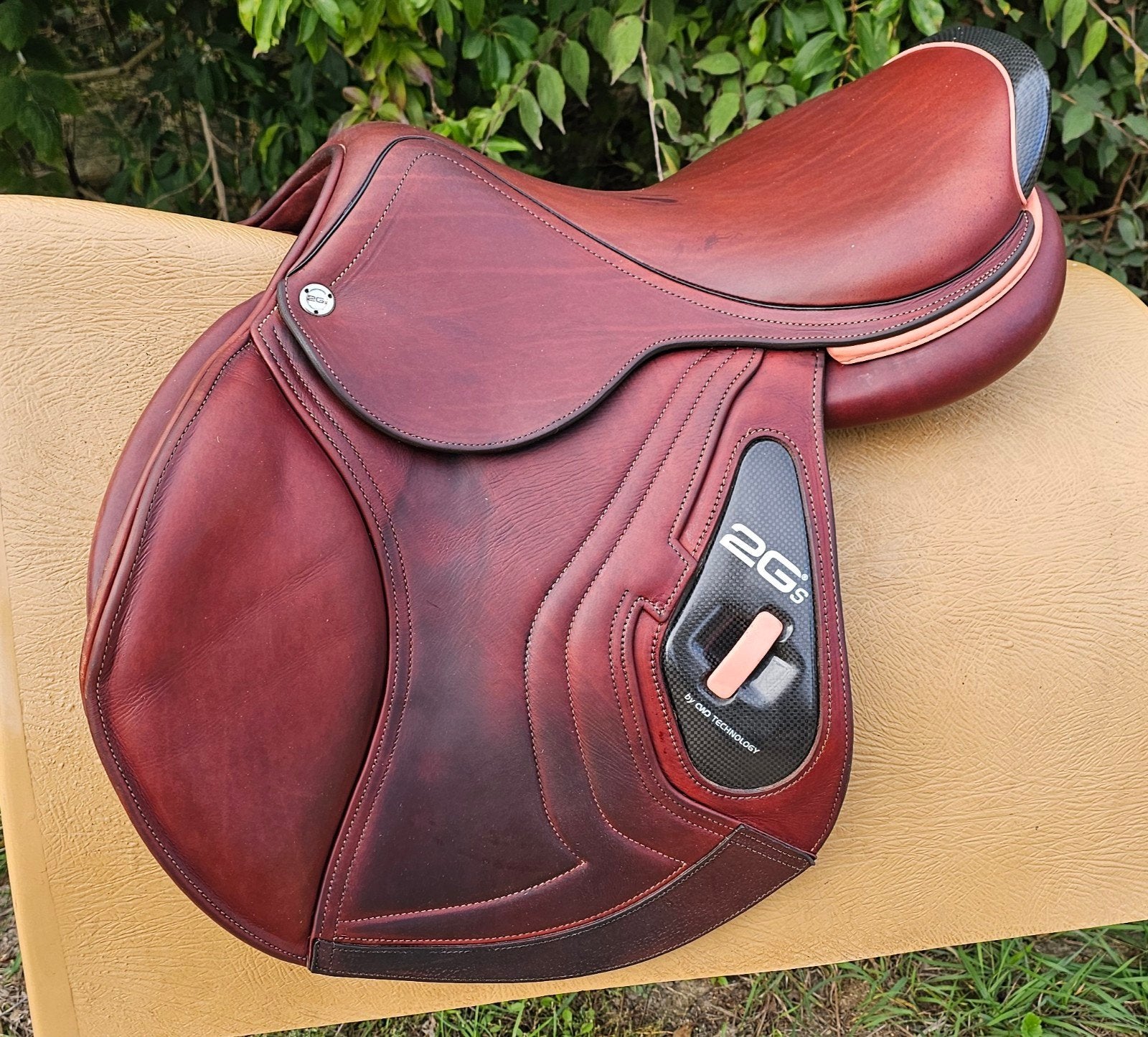 CWD 2Gs 17,5 inch 2023 roze bies springzadel, L (17.5 inch), Ophalen of Verzenden, Middel, Middeldiepe zit