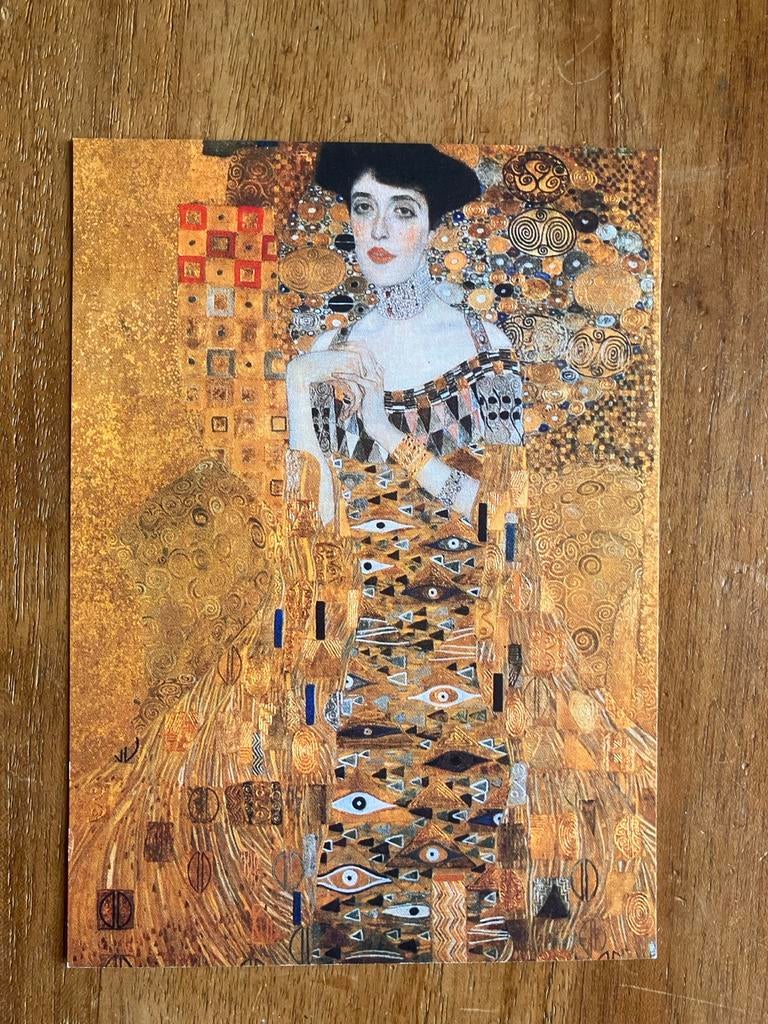 Gustav Klimt - Portret van Adele Bloch-Bauer I, 1907, Ophalen of Verzenden, 1980 tot heden, Ongelopen, Overige thema's