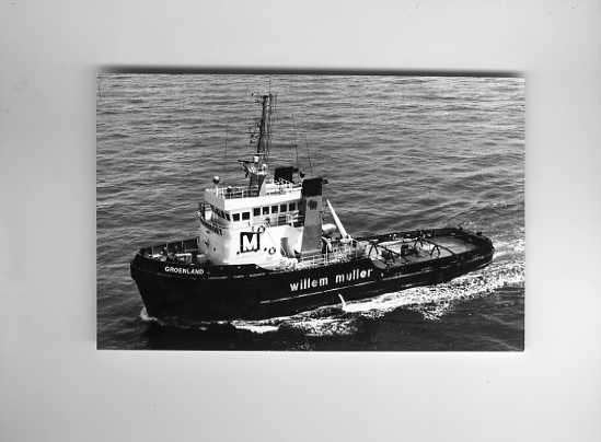 scheepvaart-foto-groenland-muller/mammoet funnel, Ophalen of Verzenden, Zo goed als nieuw, Motorboot, Boek of Tijdschrift