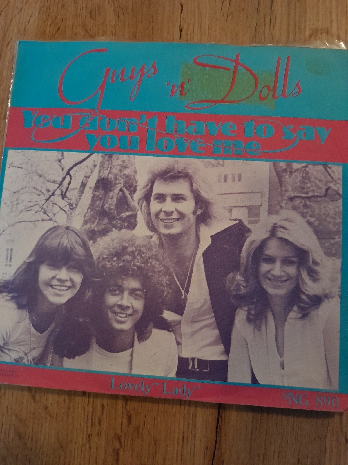 guys ,n, dolls 7inch you don,t have to say you love me, Cd's en Dvd's, Ophalen of Verzenden, Zo goed als nieuw, Pop