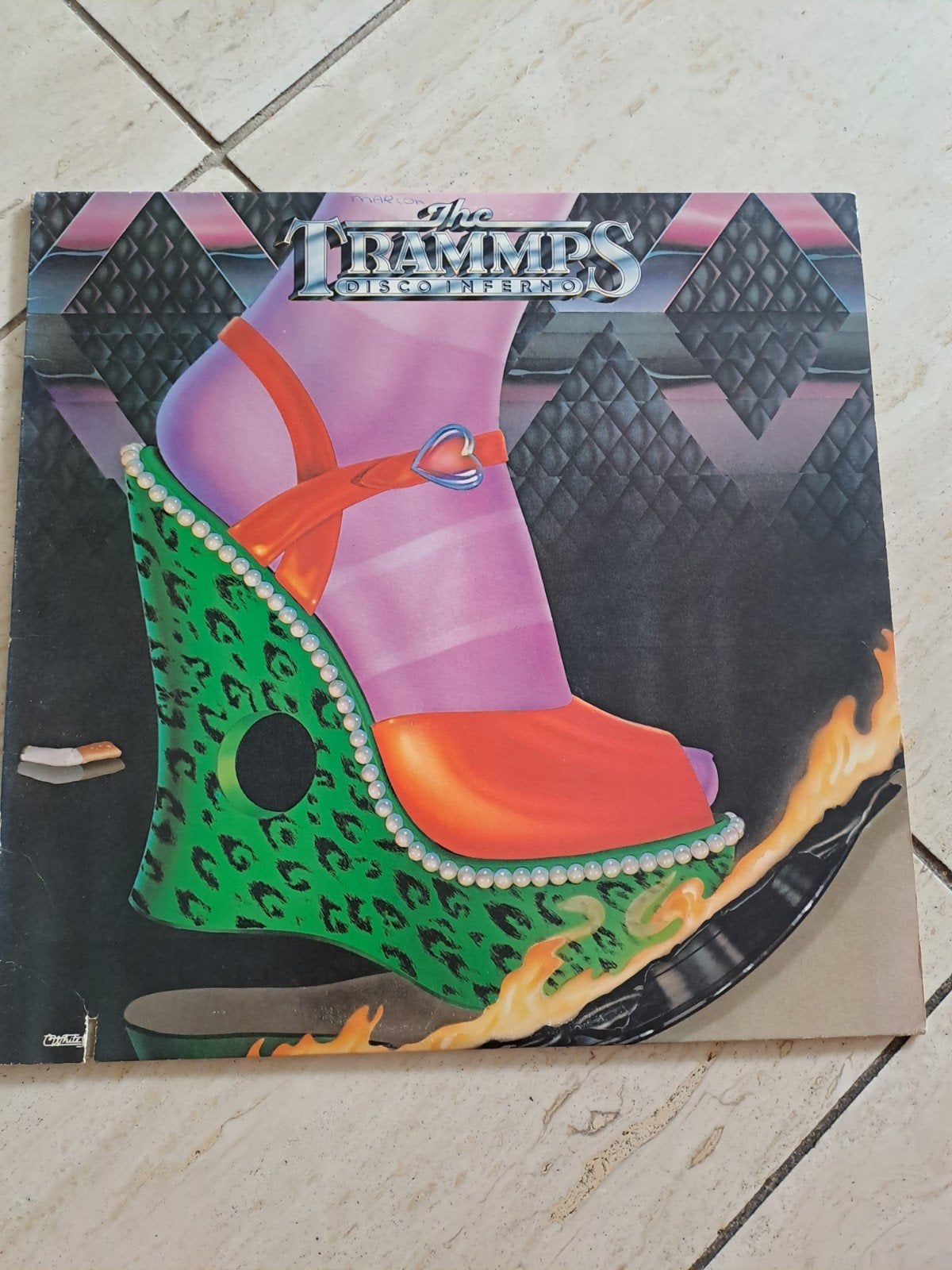 The Trammps - Disco Inferno LP (1976), LP, Gebruikt, Ophalen of Verzenden, Disco
