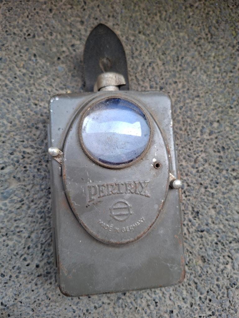 Vintage Pertrix zaklamp - Made in Germany, Ophalen of Verzenden