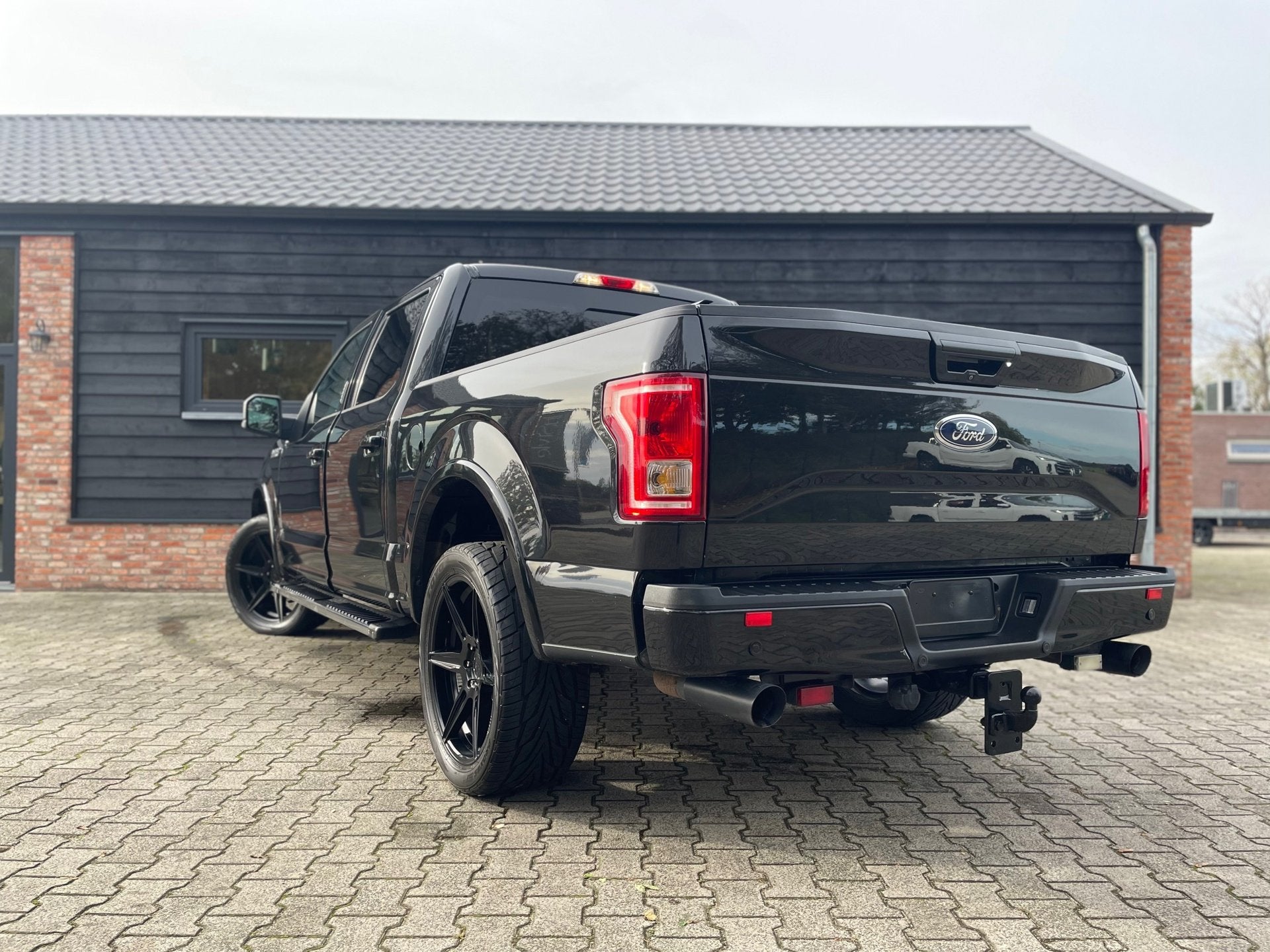Ford USA F150 3.5 V6 Ecoboost SuperCrew - Pano - Marge - LPG, 2241 kg, Gebruikt, Beige, F-150