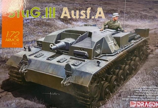 Coelianmodels, Dragon 7557, Stug III Ausf. A, 1/72, € 19,99, Overige merken, Nieuw, Ophalen of Verzenden, Tank