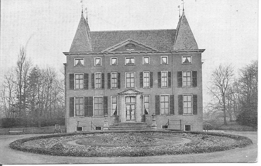 Oude ansichtkaart Kasteel Hardenbroek, Driebergen, Ophalen of Verzenden, 1920 tot 1940, Gelopen, Utrecht