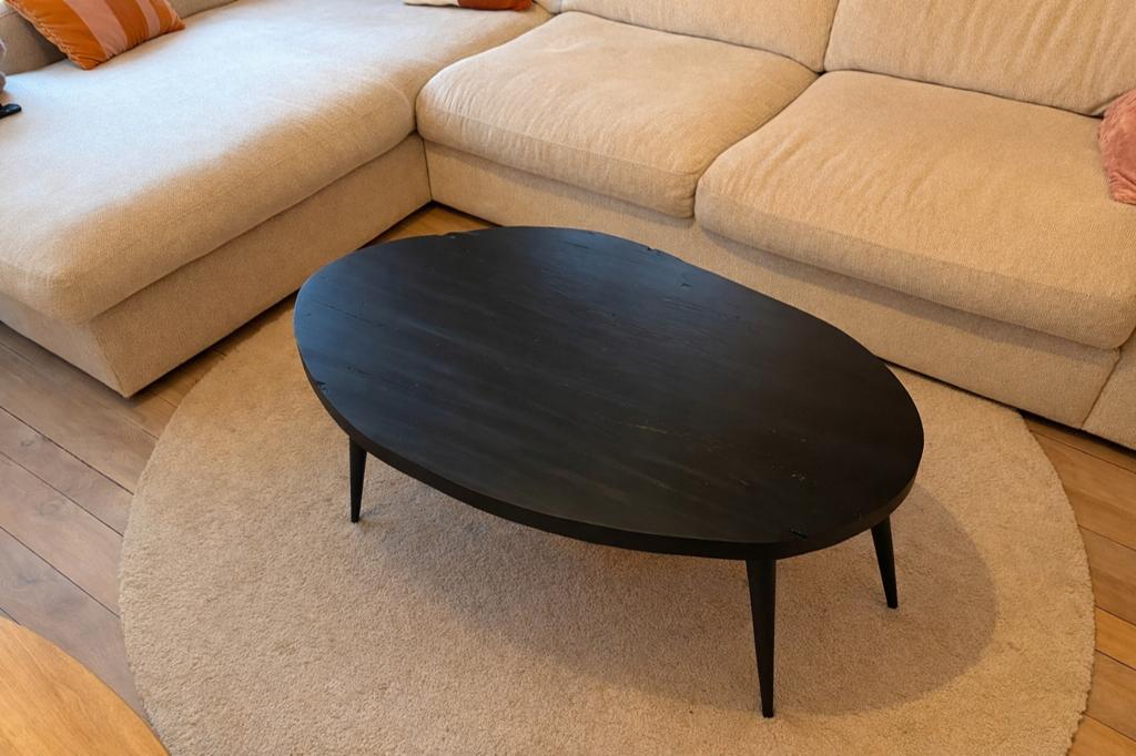 Salontafel (alleen het blad), Huis en Inrichting, Tafels | Salontafels, Ophalen, 100 tot 150 cm, 50 tot 100 cm, Zo goed als nieuw