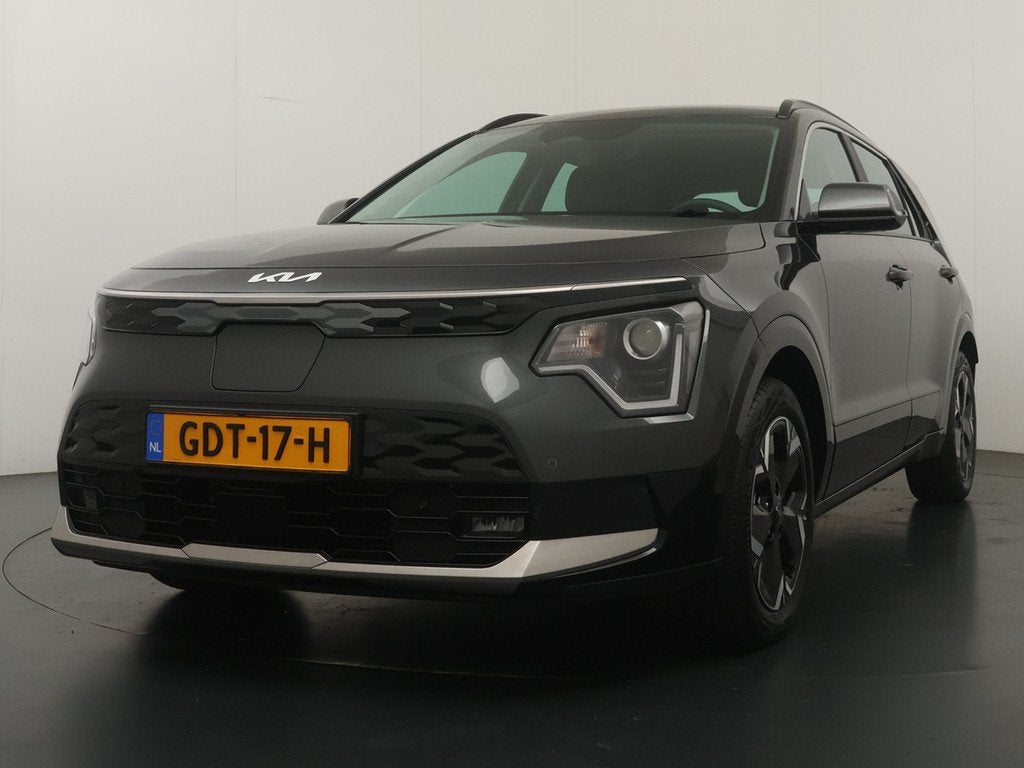Kia Niro EV DynamicLine 64.8 kWh - Navigatie - Adaptieve Cru, Auto's, Kia, 1657 kg, Leder en Stof, Origineel Nederlands, Elektrisch