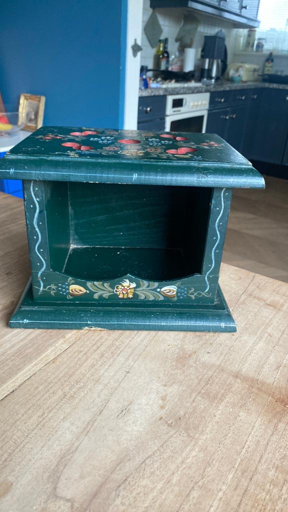 Stoof hindelooper stijl, Ophalen